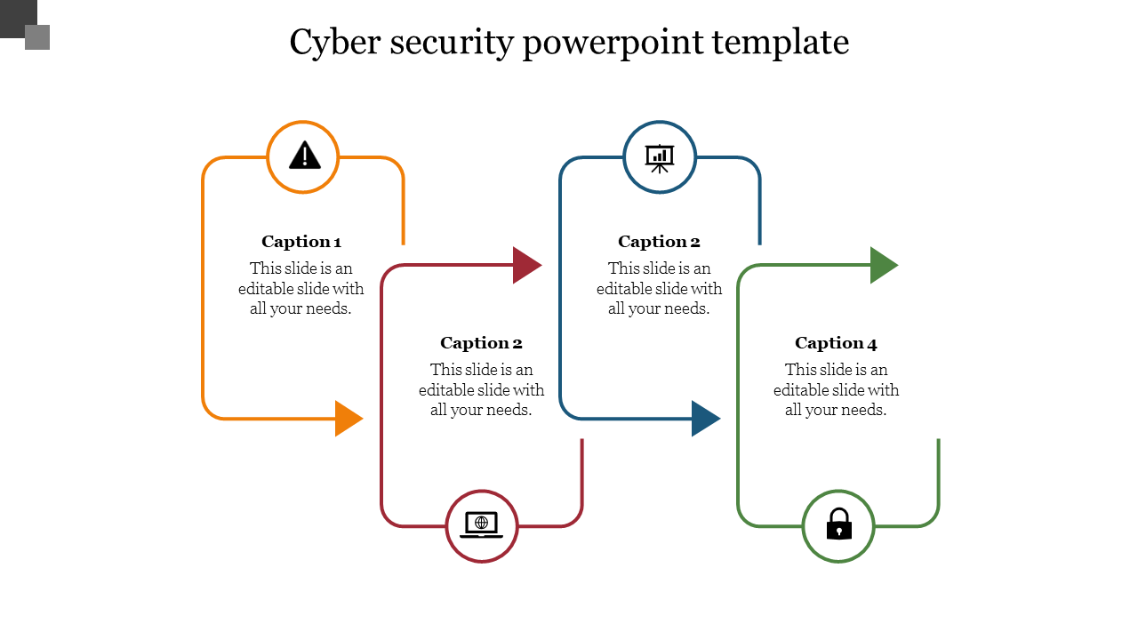 Free - Attractive Cyber Security PowerPoint Template Presentation